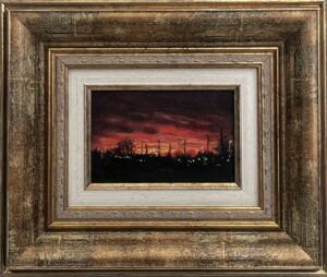 "Red", oil on canvas, 8/12 cm, 2025, private collection