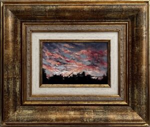 "Pink", oil on canvas, 8/12 cm, 2025, private collection